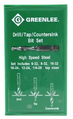 Greenlee Drill/Tap Set