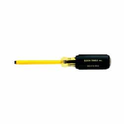 Klein Tools Slotted Cabinet Trip Cushion Grip Screwdrivers made with Vanadium Steel