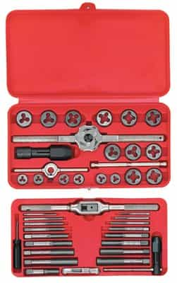 Irwin Machine Screw/Fractional Tap and Die Super Set