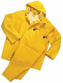 5 XL PVC/Polyester 35 Mil 3 Piece Rain Suit