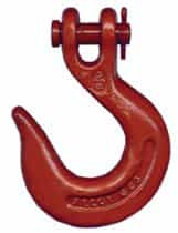 1/2" Orange Alloy Steel Clevis Slip Hooks