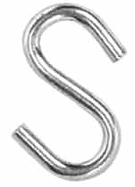 Galvanized Carbon Steel S-Hooks Blu Krome