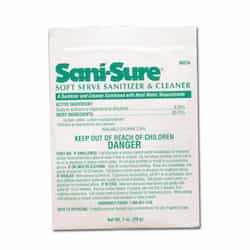Powdered, Sani-Sure Soft Serve Sanitizer and Cleaner 1 oz Packets