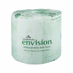 Embossed Bathroom Tissue, 1-Ply