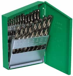 15 Piece Cobalt High Speed Steel Drill Bit Set