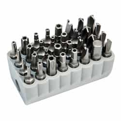 32-Piece Tamperproof Bit Set