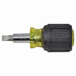 Klein Tools Cushion-Grip Stubby Interchangeable Multi-Bit Screw and Nut Driver