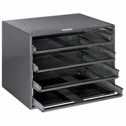 4-Box Slide Rack Storage for Extra Large Boxes