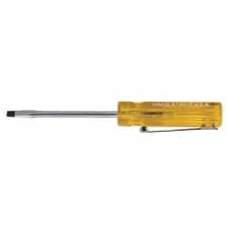 Pocket-Clip Screwdriver 2" Shank - 1/8'' Cabinet-Tip