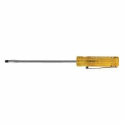 Pocket-Clip Screwdriver 3" Shank - 1/8'' Cabinet-Tip