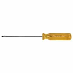 1/8'' Cabinet-Tip Screwdriver - 4'' Round-Shank