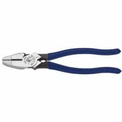 9'' High-Leverage Side-Cutting Pliers - Lineman's Bolt-Thread Holding