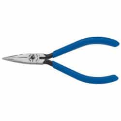 4'' Midget Long-Nose Pliers - Slim Nose with Spring