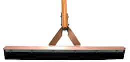 18" Straight Squeegee with Steel Bracket Handle