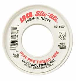 .5" X 600" Slic-Tite PTFE Thread Tape