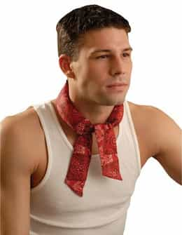 MiraCool Big Flames Bandana Tie