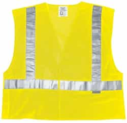 Large Fluorescent Lime Luminator Class III Rain Suits