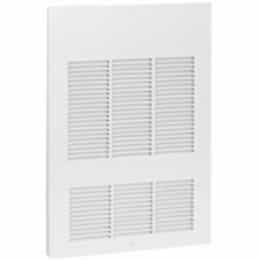 1500W White Wall Fan Heater, 240 V