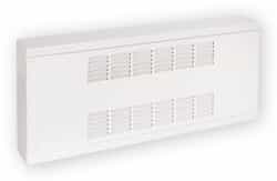 1250 W White Commercial Baseboard Heater, 120 V, 250 Watts Per Linear Foot