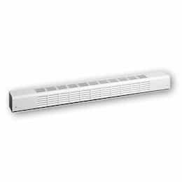 1050W White Mini Patio Door Heater, 208 V