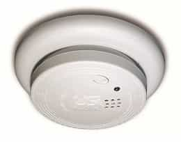 Ionization Sensor Smoke Alarm, 9V Battery Operated