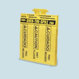Over-the-Spill Yellow Absorb Spill Cover Pads