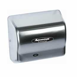 American Dryer 1400W Advantage AD Hand Dryer, 100-240V, Stainless Steel