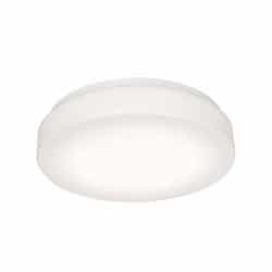 14-in 27W Cirrus Flush Mount, 1600 lm, 120V, CCT Select, White