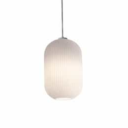 15-in 60W LED Callie Pendant Light, 1-Light, E26, 120V, White