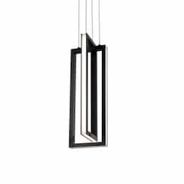 AFX 22W LED Cole Pendant Light, 2400 lm, 120V, 3000K, Black