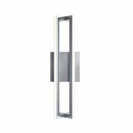 16-in 18W Cass Wall Sconce, 950 lm, 120V, 3000K, Nickel