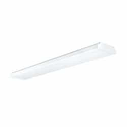 30W LED Wrap Light, 2500 lm, 120V-277V, Selectable CCT, White