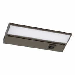 9-in 4.6W Noble Pro Undercabinet Light, 120V, Selectable CCT, Bronze