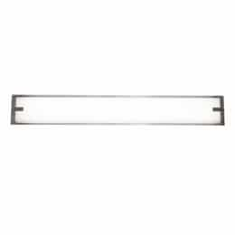 35W LED Sinclair Vanity Light, 120V-277V, Selectable CCT, Satin Nickel