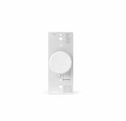 150W Rotary Dimmer Switch w/ LED, 120V, White