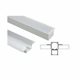 "X" Coupler for Mini Flange Slot Extrusion, 135 Degree