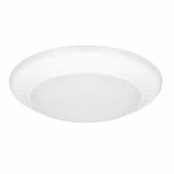 4-in 9W Quick Disc Surface Mount, 650 lm, 120V, Selectable CCT, White