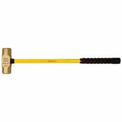 Ampco Safety Sledge Hammer with Fiberglass Handle, 3 lb Head Weight