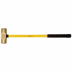 Ampco Safety Sledge Hammer with Fiberglass Handle, 7 1/2 lb Head Weight