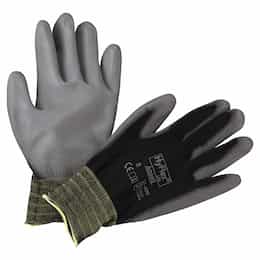 Ansell Size 8 Black/Gray HyFlex Lite Gloves