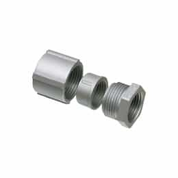 2-1/2-in 3-Piece Coupling, Zinc Die-Cast