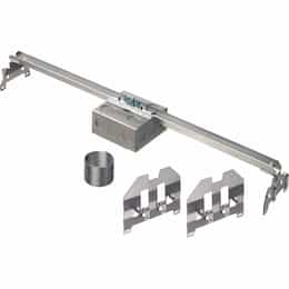 2-1/8-in Fixture Box Kit for Suspended Ceilings, Steel