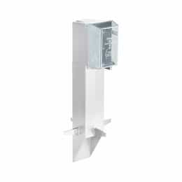 19.5-in Gard-N-Post Low Profile GFCI Enclosure w/ Cover, White