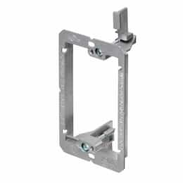 1-Gang Low Voltage Mounting Bracket, Heavy Duty Zinc