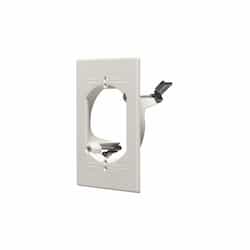 1-Gang Low Voltage Mounting Bracket, Cable Entry
