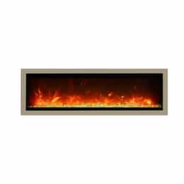 88-in Surround for WM Series Clean Face Electric Fireplace, Bronze
