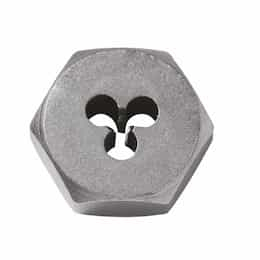 6-in - 32 Machine Screw Hex Die, High-Carbon Steel