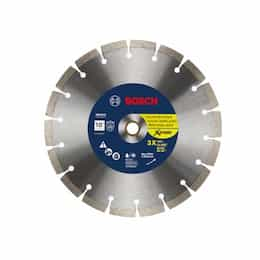 10-in Xtreme Diamond Blade, Segmented Rim, Masonry/Concrete