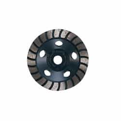 4-in Diamond Cup Wheel, Turbo Row