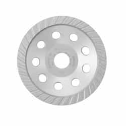 5-in Turbo Diamond Cup Wheel, 7/8-in Arbor